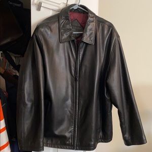 Leather jacket